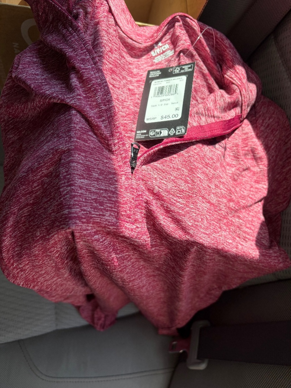 NWT-Under Armour UA Tech™ Twist Women's ½ Zip Pullover